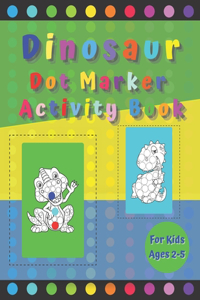 Dinosaur Dot Marker Activity Book