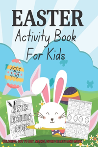 Easter activity book for kids