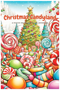 Christmas Candyland Coloring Book
