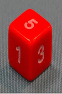 Dice - Numbers 1 - 6