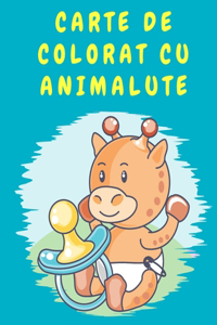 Carte de Colorat cu Animalute