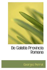 de Galatia Provincia Romana