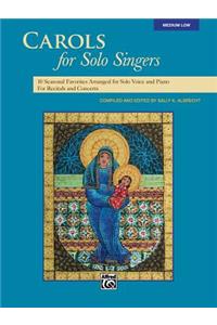 Carols for Solo Singers