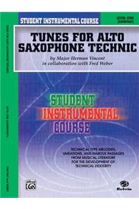 Tunes for Alto Saxophone Technic