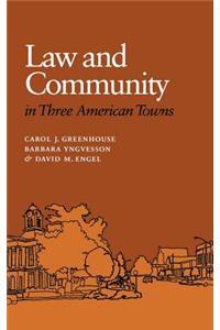 Law and Community in Three American Towns