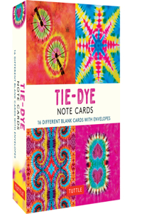 Tie-Dye, 16 Note Cards