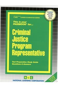 Criminal Justice Program Representative