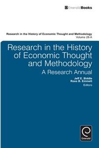 Research in the History of Economic Thought and Methodology