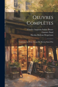 Oeuvres Complètes