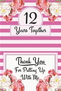 12th Anniversary Journal