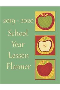 2019 - 2020 School Year Lesson Planner