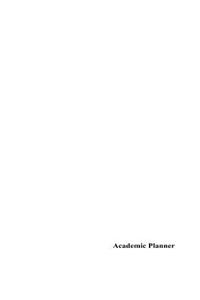 Academic Planner
