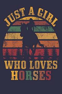 Just a girl who loves horses