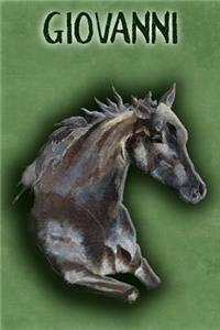 Watercolor Mustang Giovanni