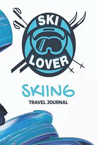 Ski Lover Skiing Travel Journal
