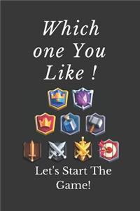 Which One You Like Let's Start The Game