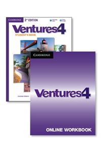 Ventures Level 4 Digital Value Pack (Student's Book with Audio CD and Online Workbook)