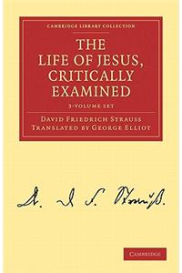 Life of Jesus, Critically Examined 3 Volume Set