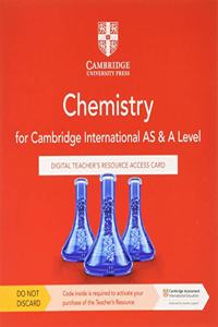 Cambridge International AS & A Level Chemistry Digital Teacher's Resource Access Card