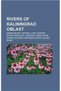 Rivers of Kaliningrad Oblast