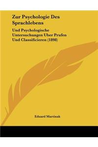 Zur Psychologie Des Sprachlebens