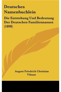 Deutsches Namenbuchlein