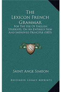 The Lexicon French Grammar