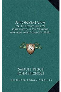 Anonymiana