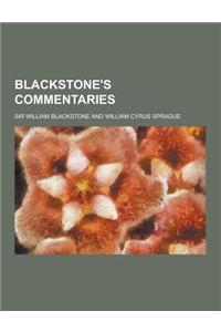 Blackstone's Commentaries