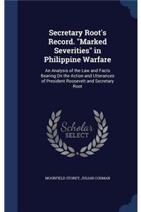 Secretary Root's Record. 