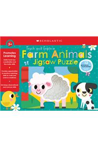 Farm Animals Jigsaw Puzzle: Scholastic Early Learners (Puzzles)