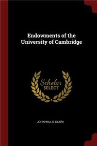 Endowments of the University of Cambridge