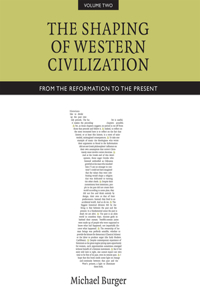Shaping of Western Civilization, Vol II