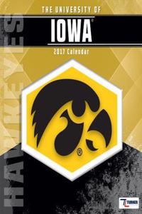 Cal 2017 Iowa Hawkeyes 2017 12x12 Team Wall Calendar