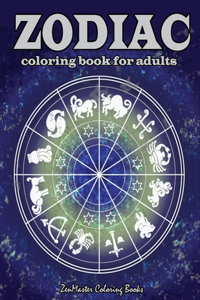 Zodiac Adult Coloring Book