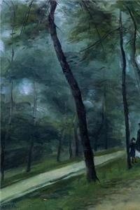150 page lined journal A Walk in the Woods, 1870 Pierre Auguste Renoir