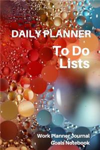 Daily Planner To Do Lists