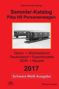 Piko H0 Personenwagen Sammler-Katalog in S&w