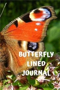 Butterfly Lined Journal