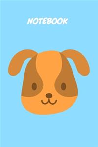 Baby dog kids Notebook [Lined] [6x9] [110 pages]