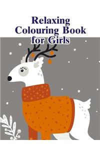 Relaxing Colouring Book for Girls