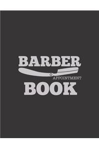 Barber Appointment Book