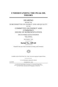 Understanding the peak oil theory