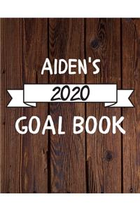 Aiden's 2020 Goal Book