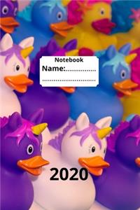 Unicorn Journal and Notebook