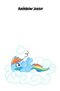 Rainbow Dash Notebook