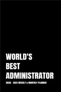 World's Best Administrator Planner