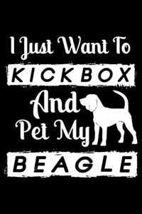 I Just Want To Kickbox and Pet my French bulldog