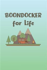 Boondocker For Life: Funny Camping 2019-2020 Academic Year Planner, Datebook, And Homework Scheduler For Middle And High School Students, Teachers, And Busy Moms & Dads