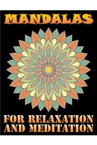 Mandalas for Relaxation and Meditation